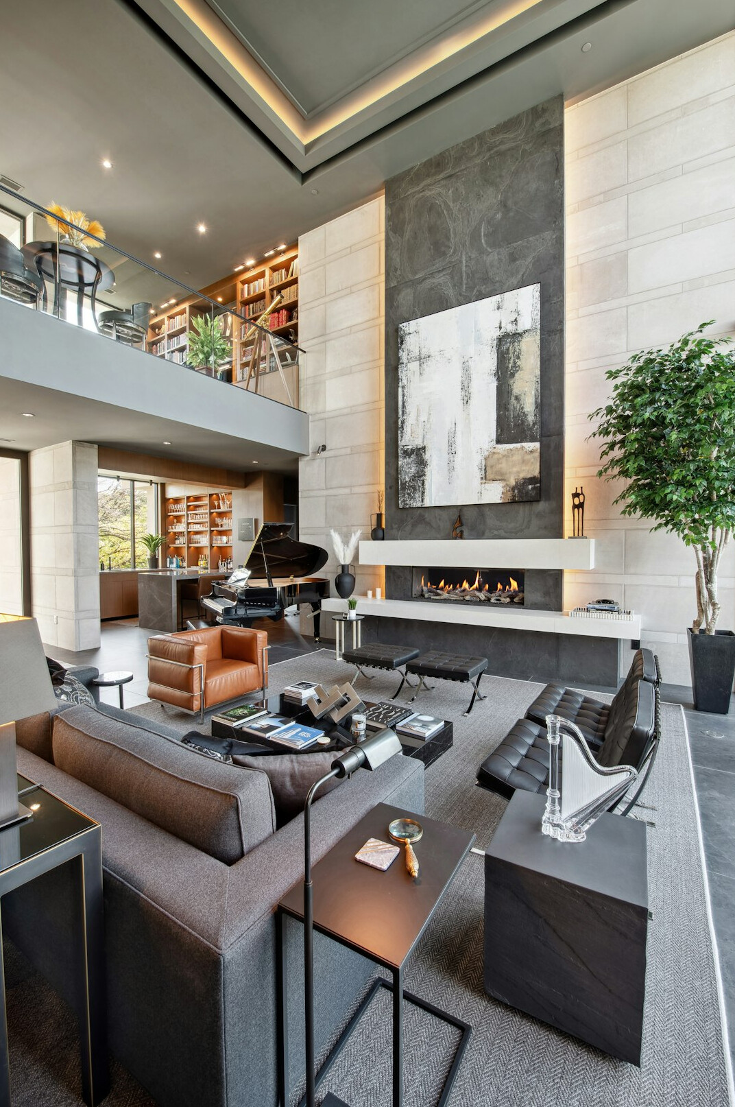 luxury celebrity mansion interior