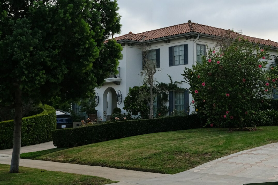celebrity home exterior
